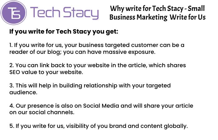 Small Business Marketing Why Write for Us