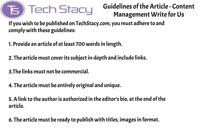 guidelines Content Management write for PSD3(2)(39)