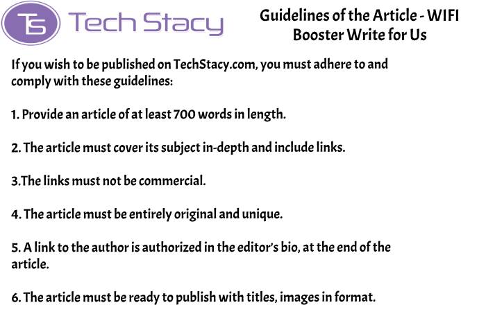 guidelines WIFI Booster write for PSD3(2)(5)