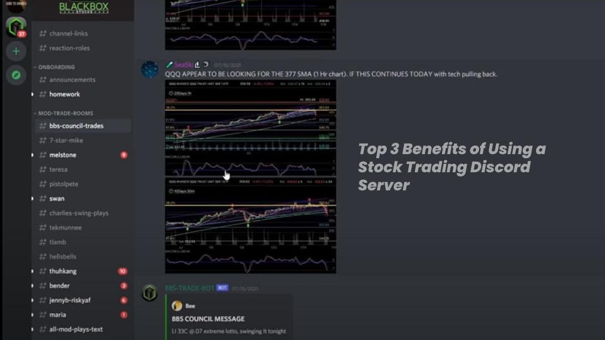 Top 3 Benefits of Using a Stock Trading Discord Server