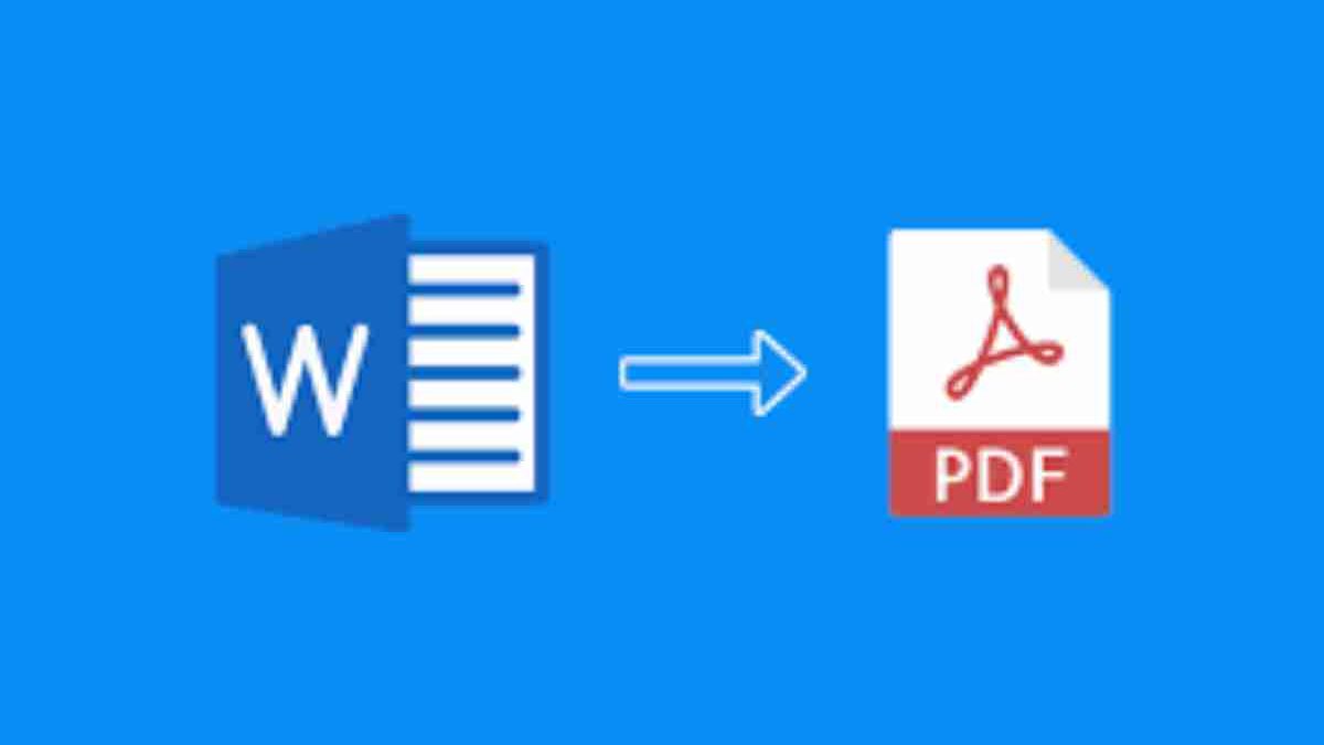 The Converter You Need; Word To PDF Format